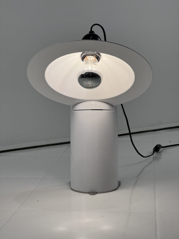 White Table Lamp, Stilnovo, 1970s